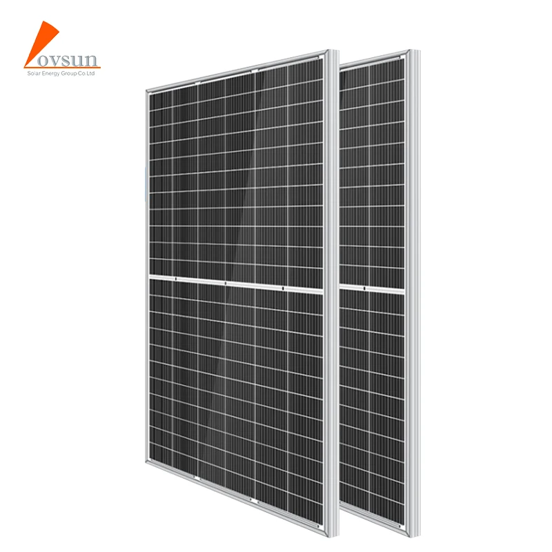 ISO14001 ISO9001 Lovsun 9BB 12BB Monocrystalline 650 W Solar Panels Mono 660W PV Kit