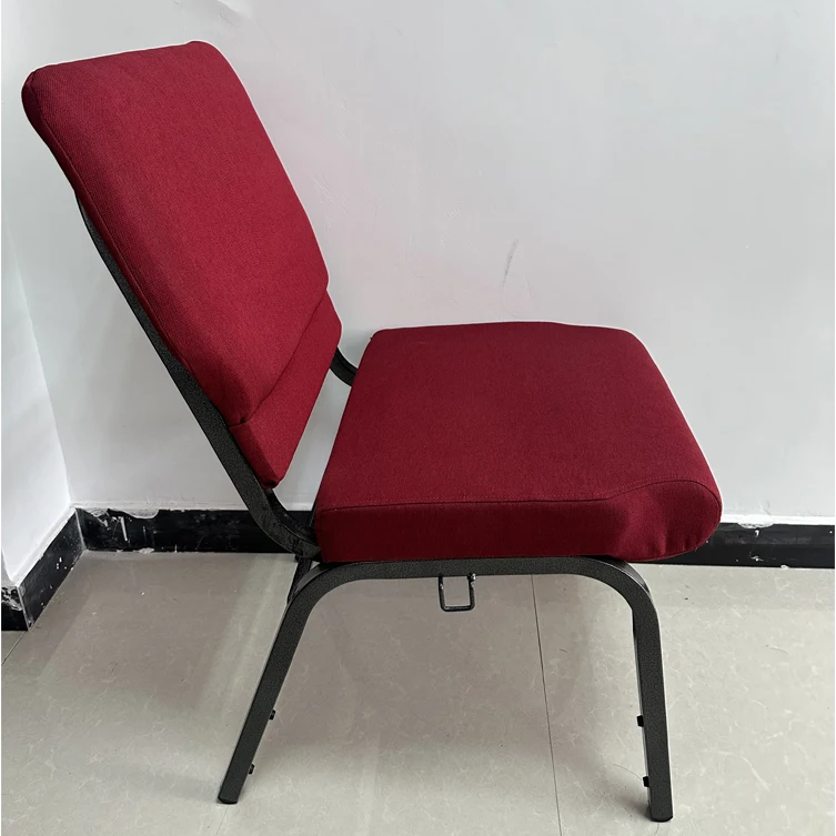 Wholesale Padded Stackable Metal Theater Chair Conference Stackable