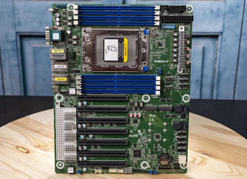 Asrock Rack ROMED8-2T ATX Motherboard for AMD EPYC 7003/7002