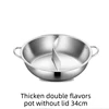 34cm-Double Saveur Sans Couvercle