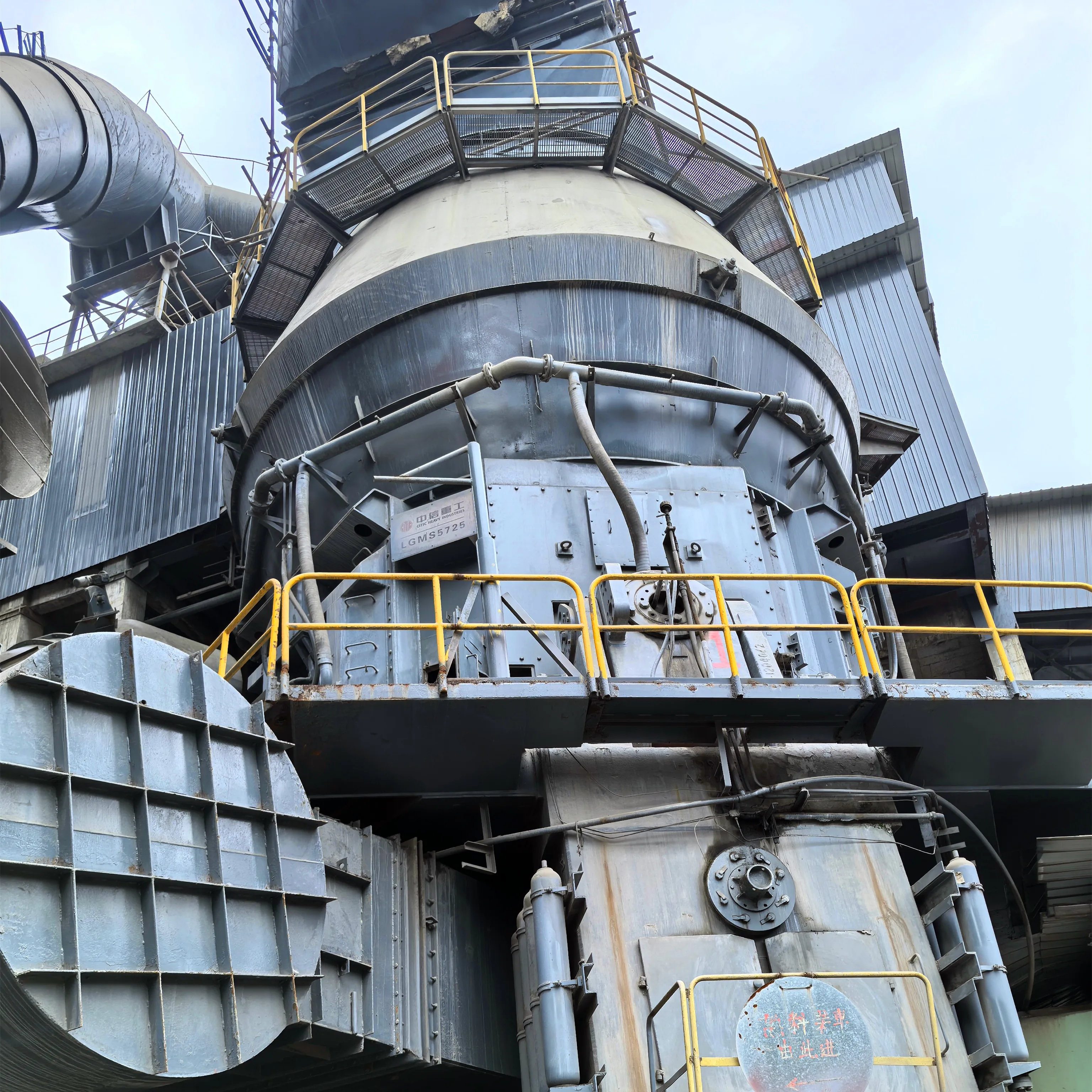 Secondhand Vertical Roller Mill LGMS5725 Made By Citic Heavy Industries
