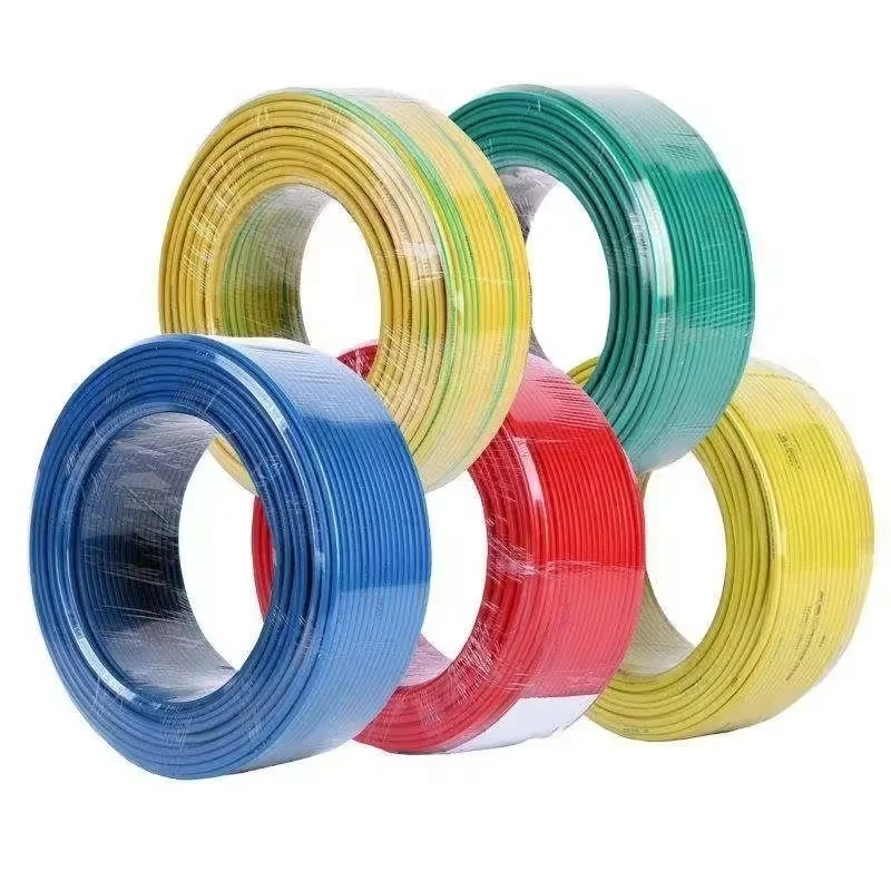 H07 V-U/R (bv /bvr) 1.5 2.5 PVC-isoliertes Leiter kabel Einzel draht HO7V-U HO7V-R kabel