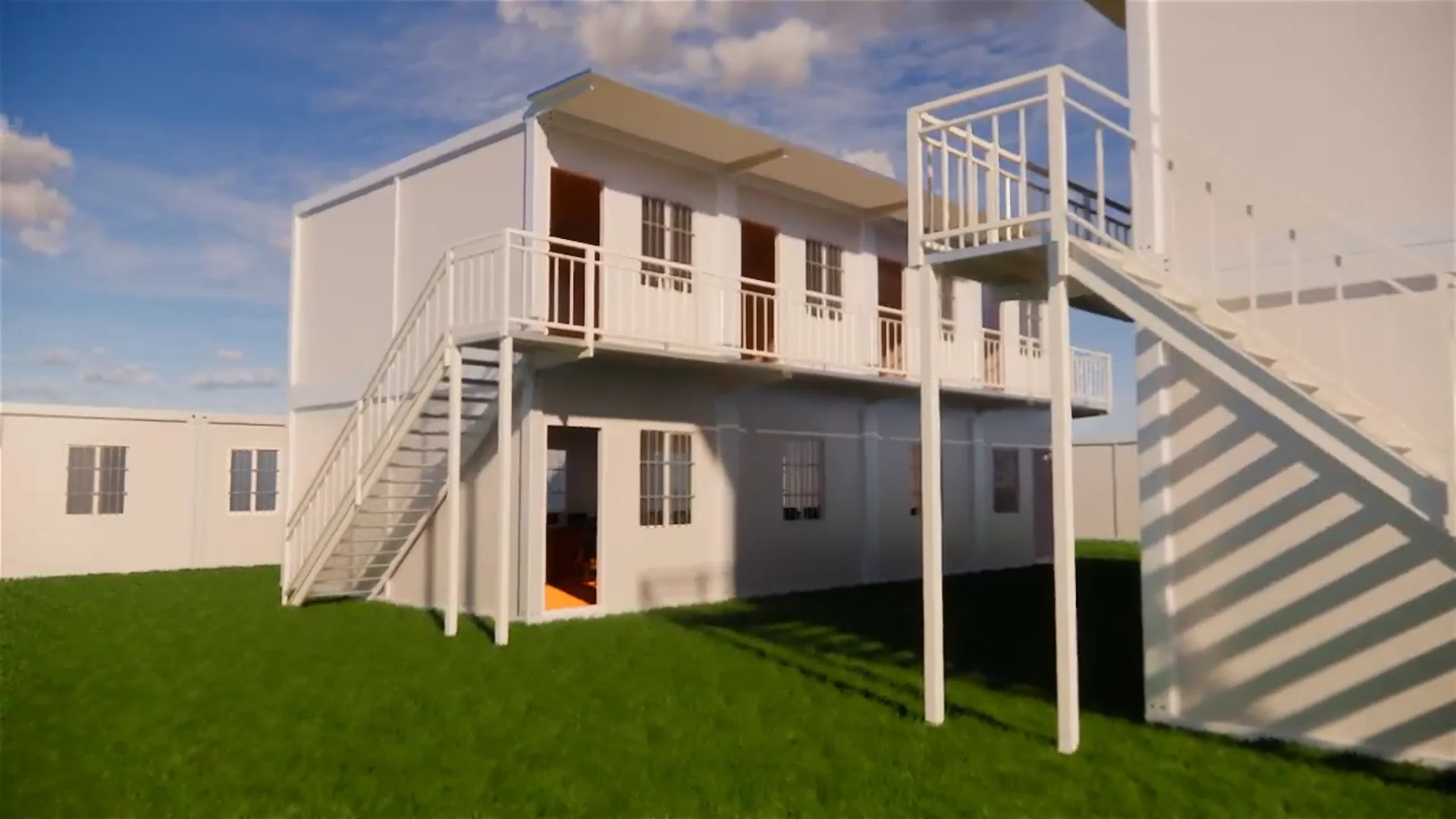 Container House With Interior Design Detachable Container House Fully ...
