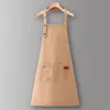 Halter caqui clásico de lona ajustable.