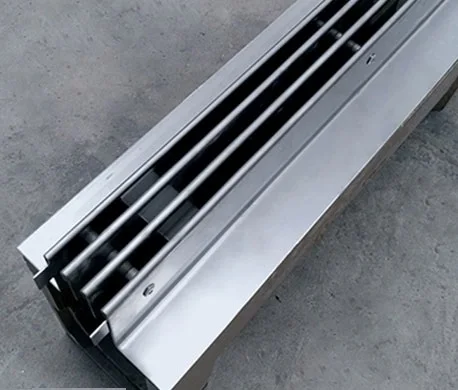 304 stainless steel slotted Channel Drainage EN124 Channel Drain Symmetrical Liner Drainage Slot Drain