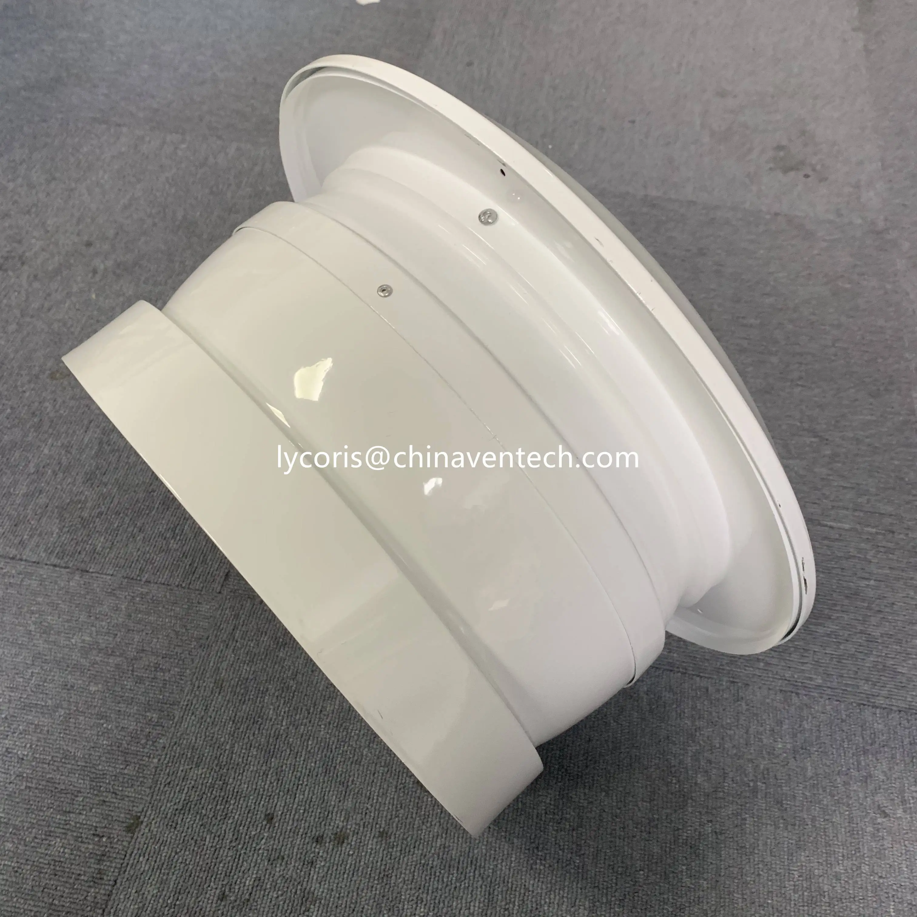 Ventilation aluminum spout jet nozzle central air conditioning hvac adjustable round jet nozzle air diffuser