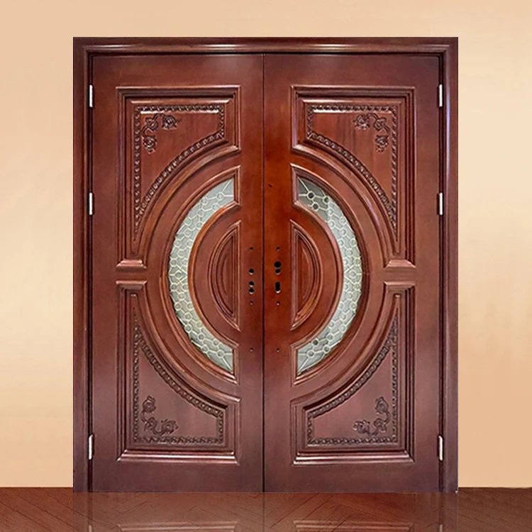 Modern Teak Wood Double Door Designs for Your Home  