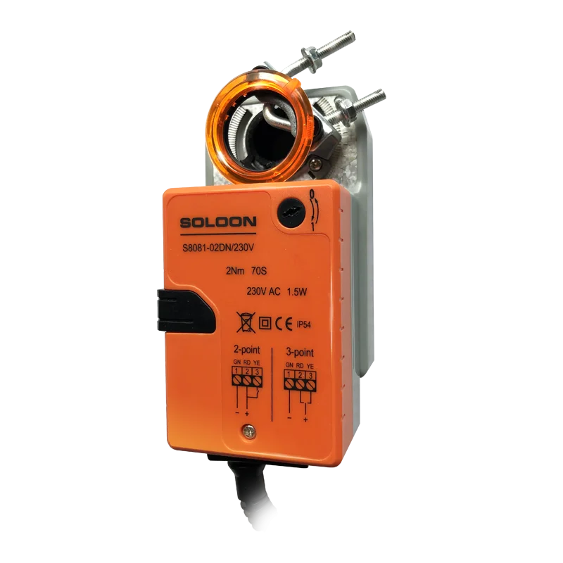 High Quality Modulating  02NM 24V Electric Motor General Damper Actuator