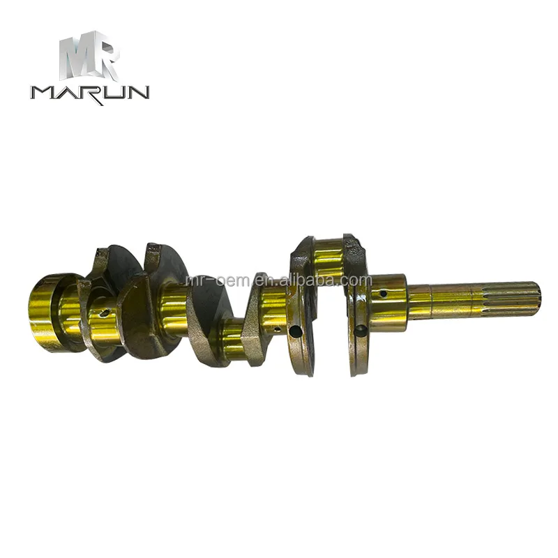 D1105 Original Crankshaft for Excavator Kubot-a Engine Parts