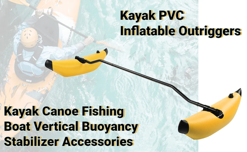 portable pvc higher stability kayak outrigger