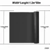 Largeur noire 1,2 m