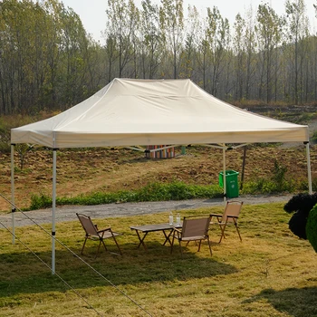 Red Canopy Sides Panel Tent Panel Folded Panel Outdoor Camping Garden Shade Top Tent
