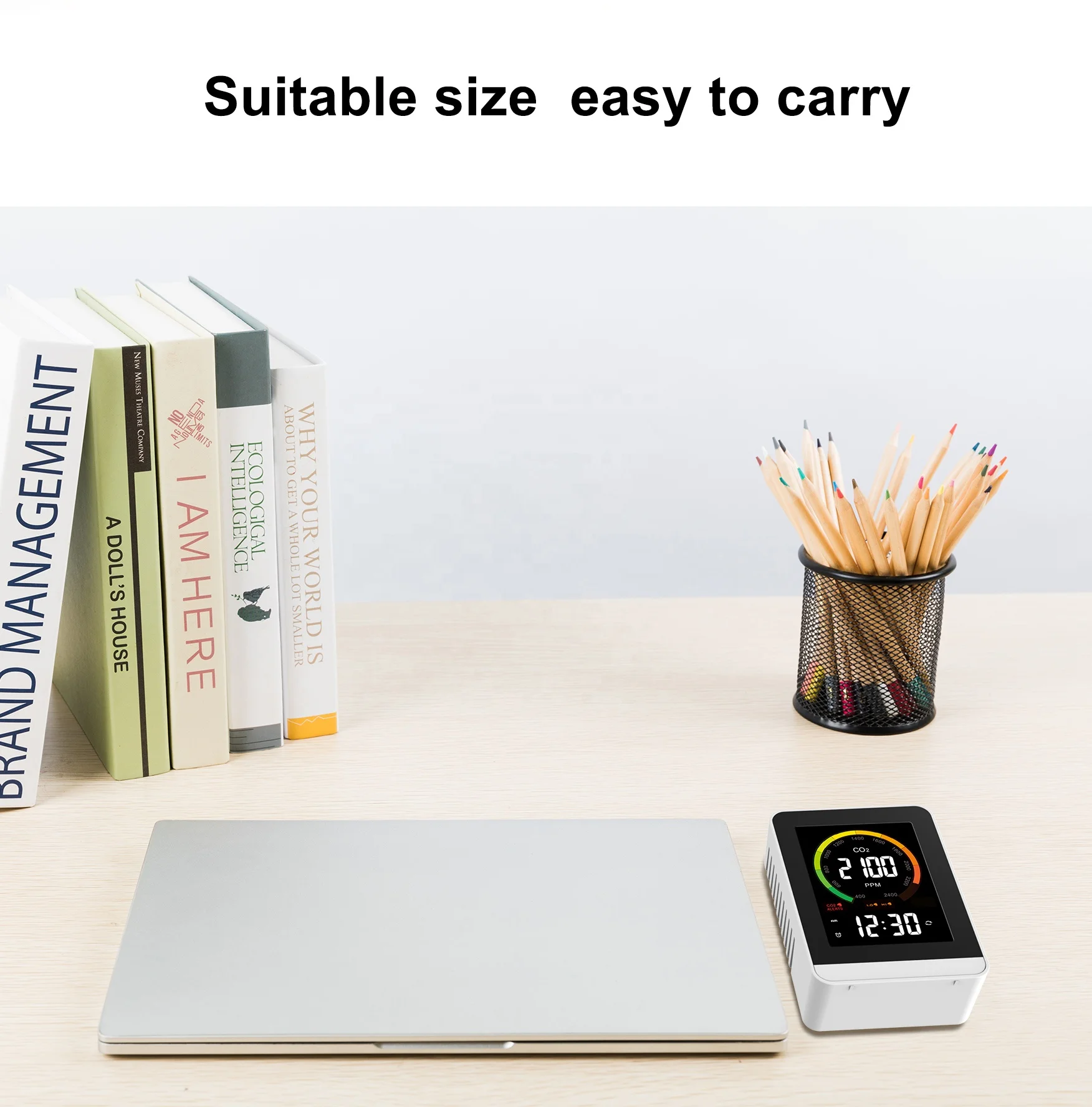 Carbon Dioxide CO2 Detector Gas Concentration Air Tester Air Quality Analyzer CO2 Meter