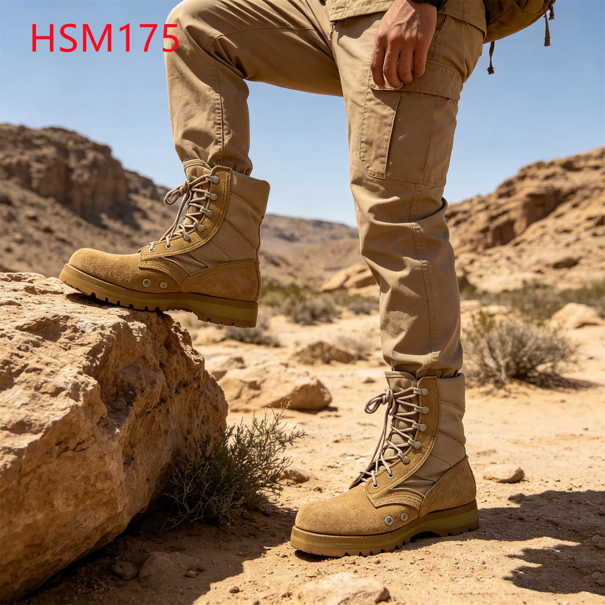 XYM,Patrol Duty Three-layers Vulcanized Rubber Sole Dasert Boots Factory Output ultra Strong Hua Singh Combat Grade Boots HSM175