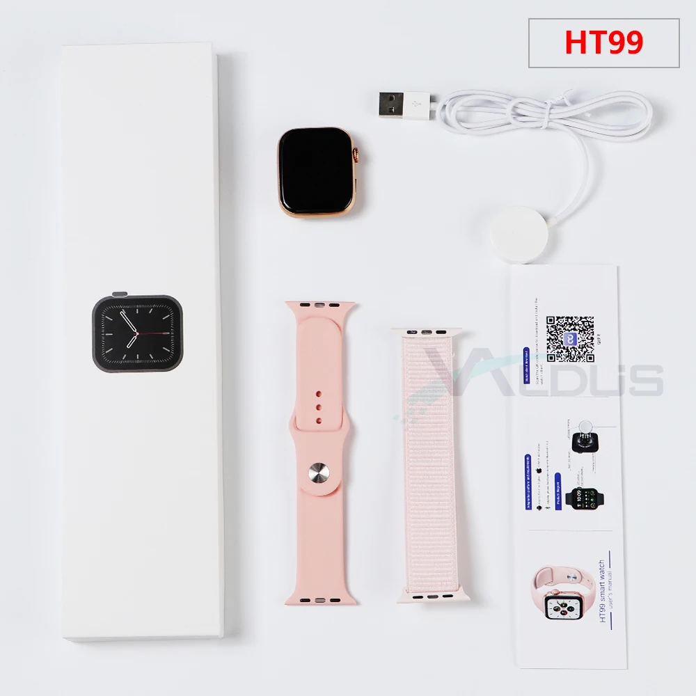 Original Ap Logo Ht99 Smartwatch Iwo Reloj Montre Inteligente Pulsera