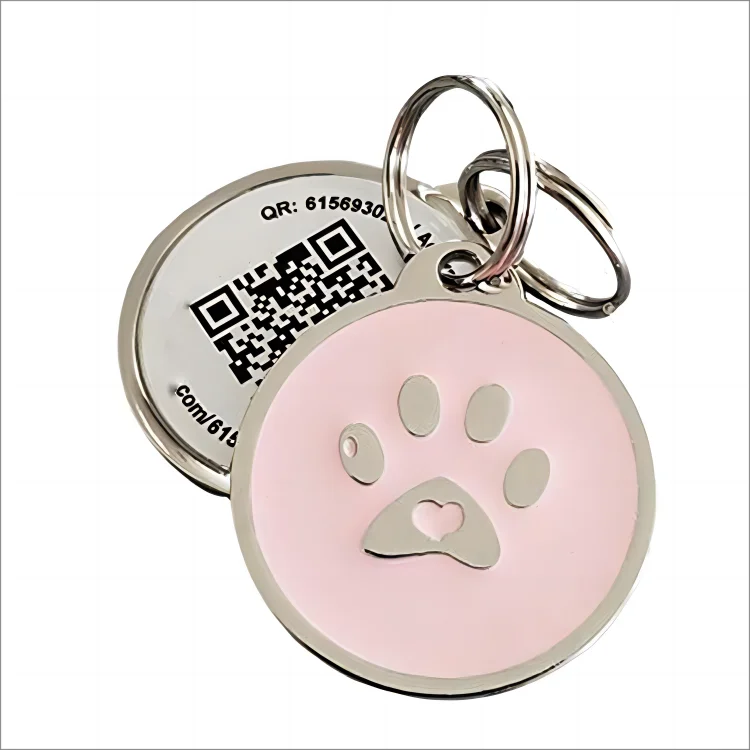 Factory Direct Sale Stock Custom Blank Metal Silver Plated Id Pet Tag Sublimation Printing Logo Qr Code Call of Duty Dog Tag