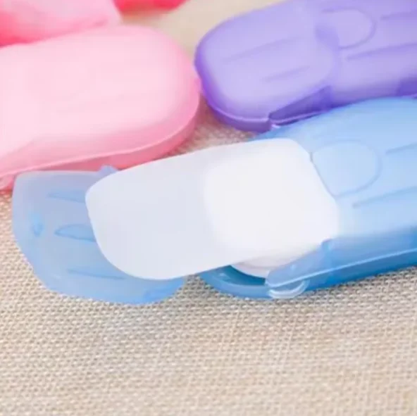 Portable Disposable Travelling Hand Washing Paper Soap Custom Portable Travel Paper Soap Wholesale