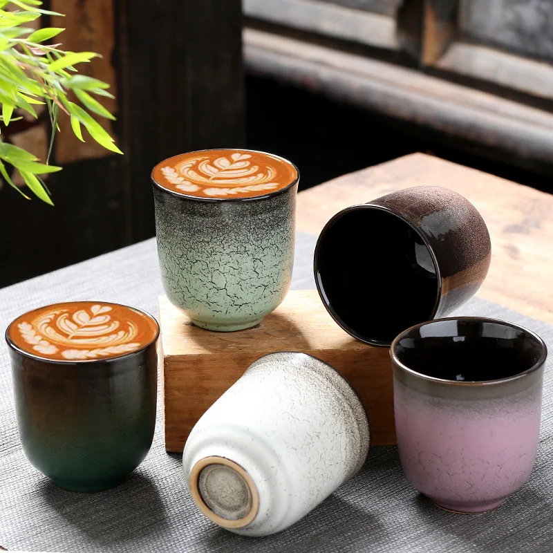 Shop Our 200ML Crude Pottery Retro Japanese Ceramic Cups