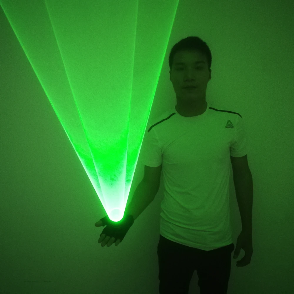 532nm Green Laser Gloves Vortex Effect Stage Laser light DJ Party