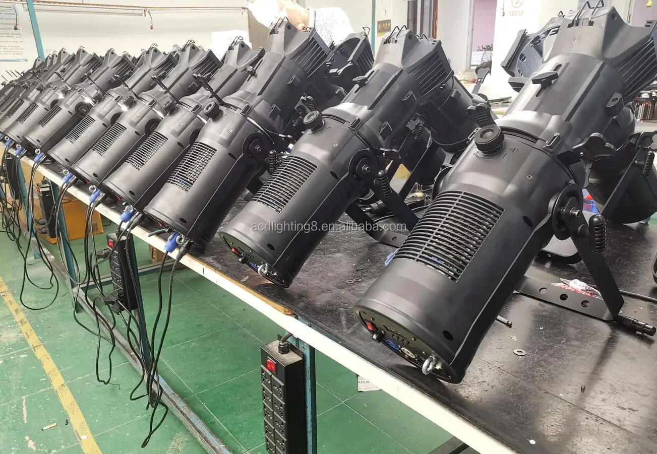 200w 3200k/5600k Cob Led Cri>90 Led Profile Spot Light/studio ...