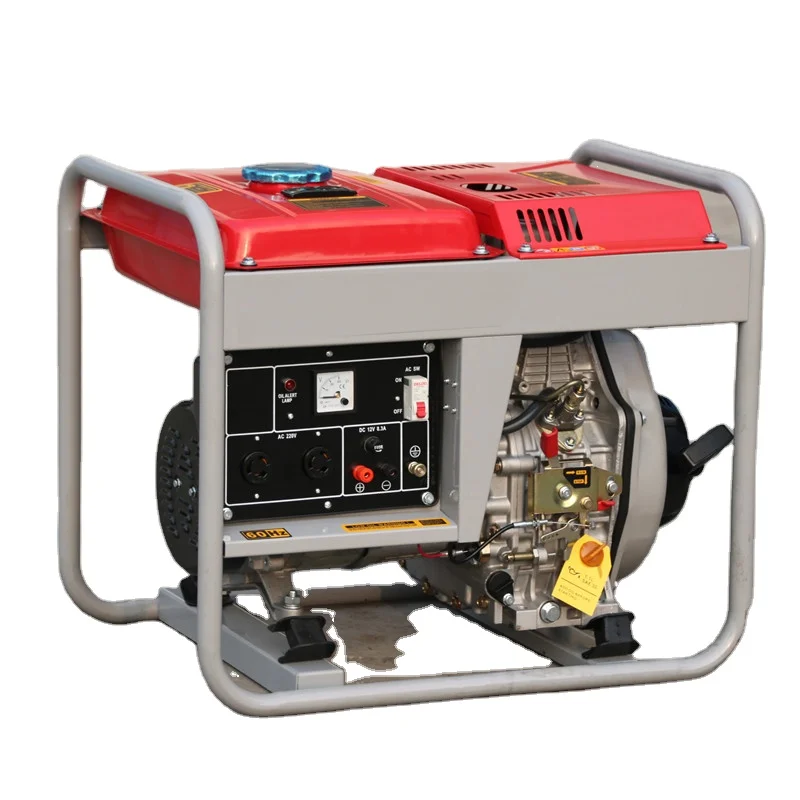 Air Cooled Diesel Generator Silent Yellow White Auto Start Generator Diesel Generator 5kva Buy