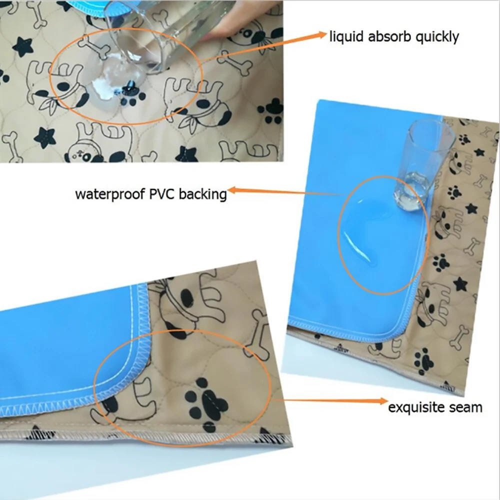Washable Reusable Dog Puppy Pad