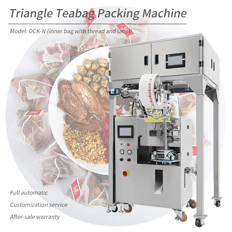 DCK-N Good Price Custom Service Nylon Filter Paper Pyramid Tea Bag Packing Machine Automatic manufacture