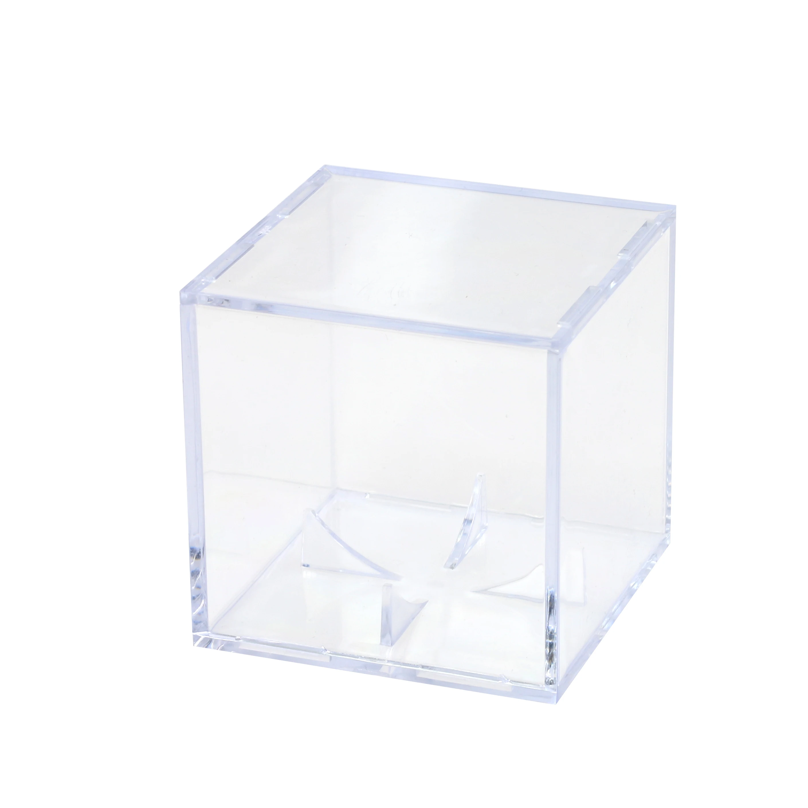 Cubo Espositore In Acrilico Trasparente – 8x8x8 Cm, Per Palline Da Baseball, Collezione, Oggetti Da Mostrare