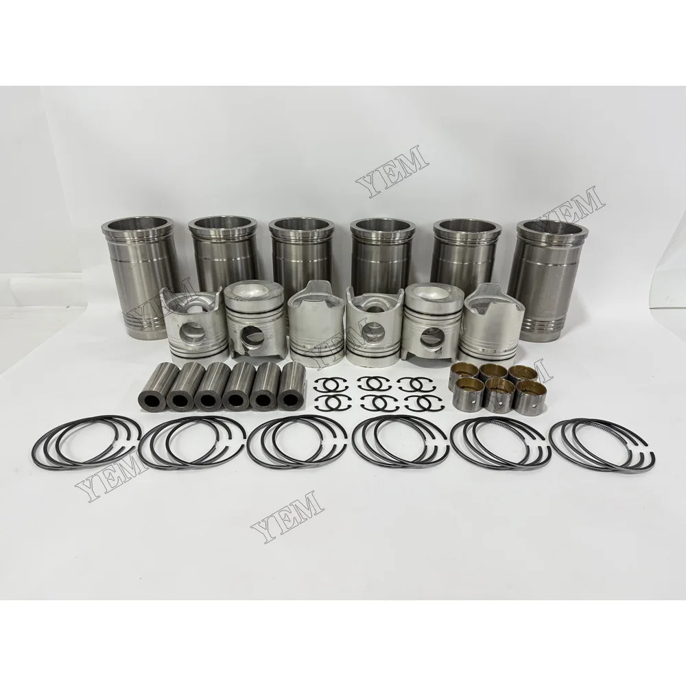 Cylinder Liner Kit for Mitsubishi 6D20 Industrial Engine Parts 3