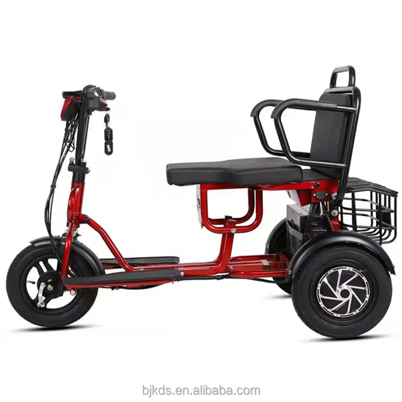 Foldable Electric Tricycle For The Disabled For The Elderly Foldable Electric Tricycle Mini