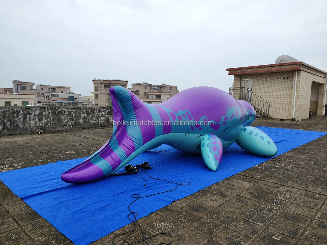 Beile Custom New Soft PVC Inflatable Mosasaur Model
