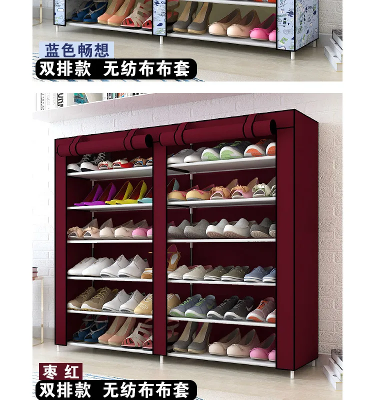 Hot Product Shoe Cabinets Rack Simple Designs Storage Folding portable Shoe racks