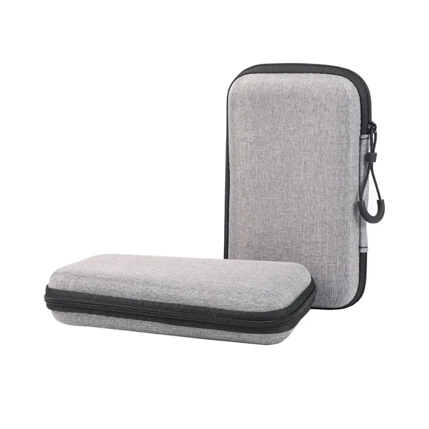 Durable EVA Carrying Electronic Organizer Mesh Zipper Travel Case For Cables Hard Drive Power Bank Storage Waterproof Pouch Bag_voghion.com