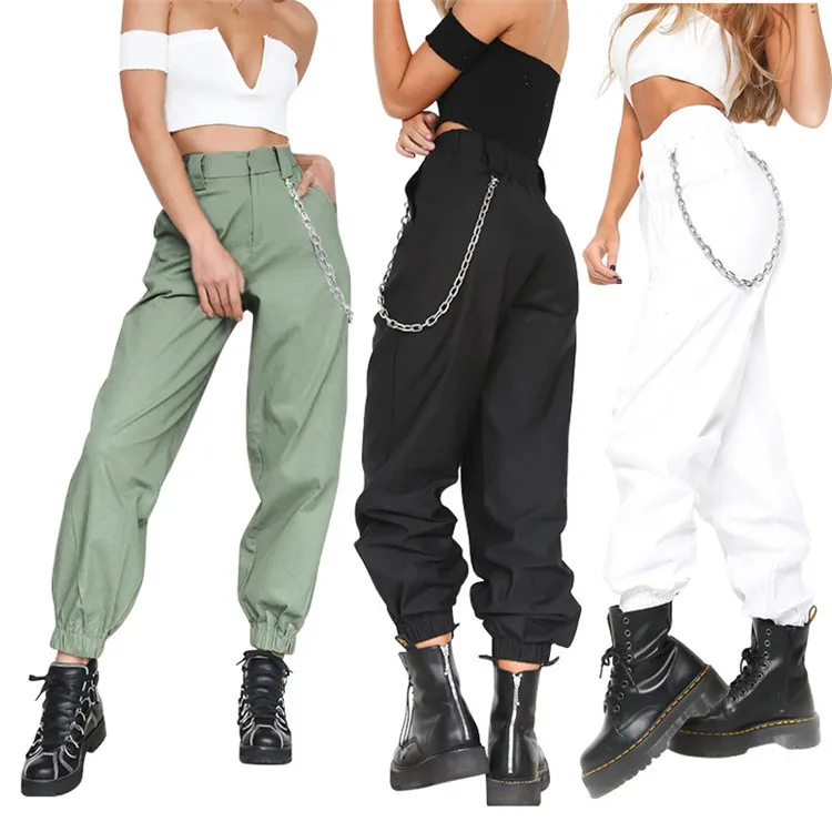 Autumn And Winter Thickening Casual Woolen Pants Women's New High Waist  Carrot Pants Loose Feet Harem Pants Ag1658 - Buy Women's Pants,Harem Pants