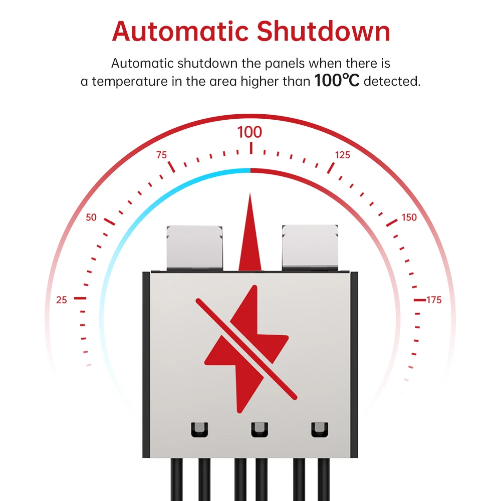 BENY Optimization Solar PV Module Level Power Optimizer With Over Temperature Automatic Shutdown