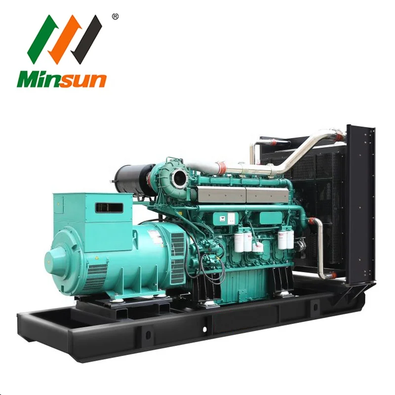 Minsun Open Type Power Generation 150kw Diesel Generator Set Price 150kw Electric Generator With YUCHAI Engine for Sale