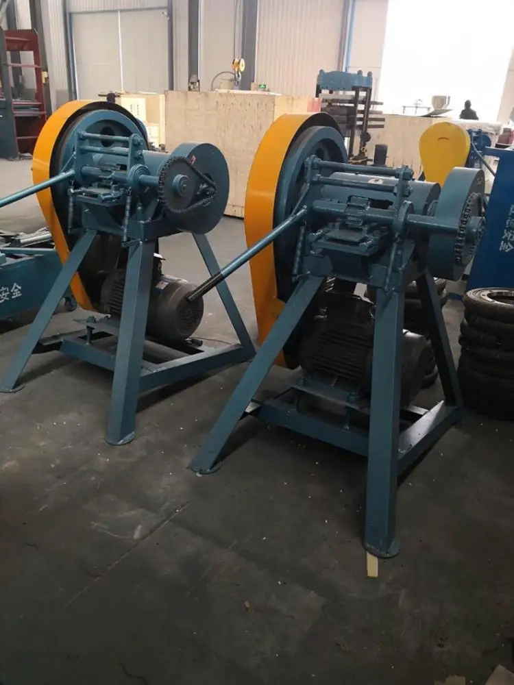 Tire Slice Cutting Machine Rubber Tyre Block Cutter