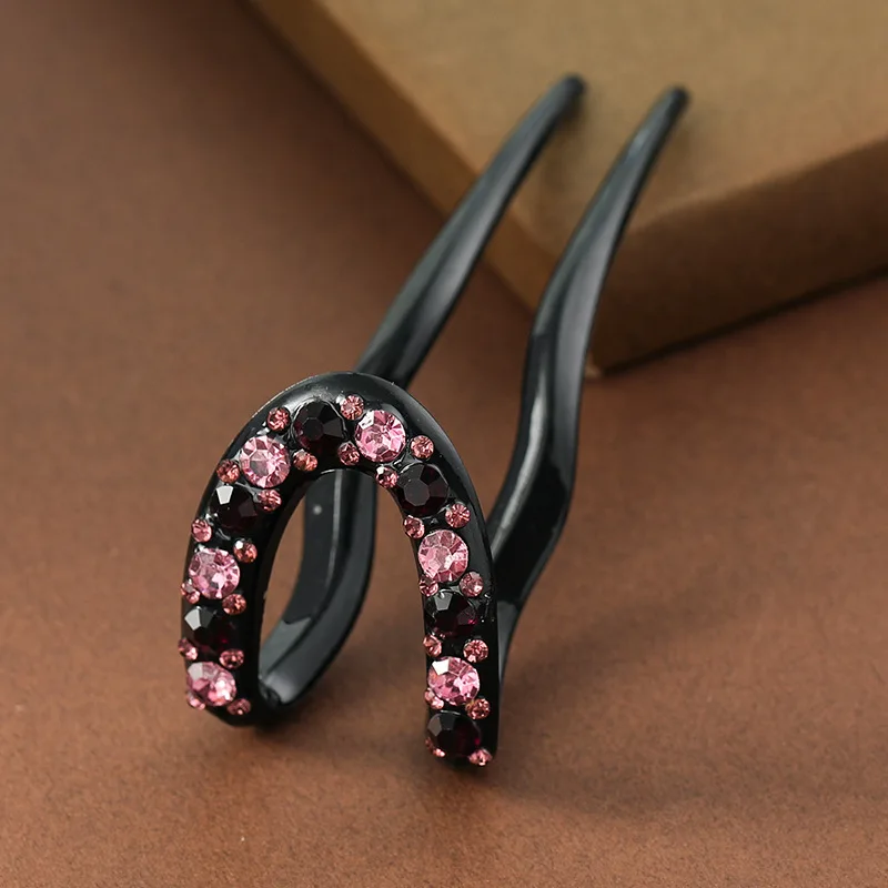 2022 современная простая шпилька для волос матовая металлическая шпилька для волос украшение для волос женская древняя уксусная кислота U-образная шпилька для волос головной убор