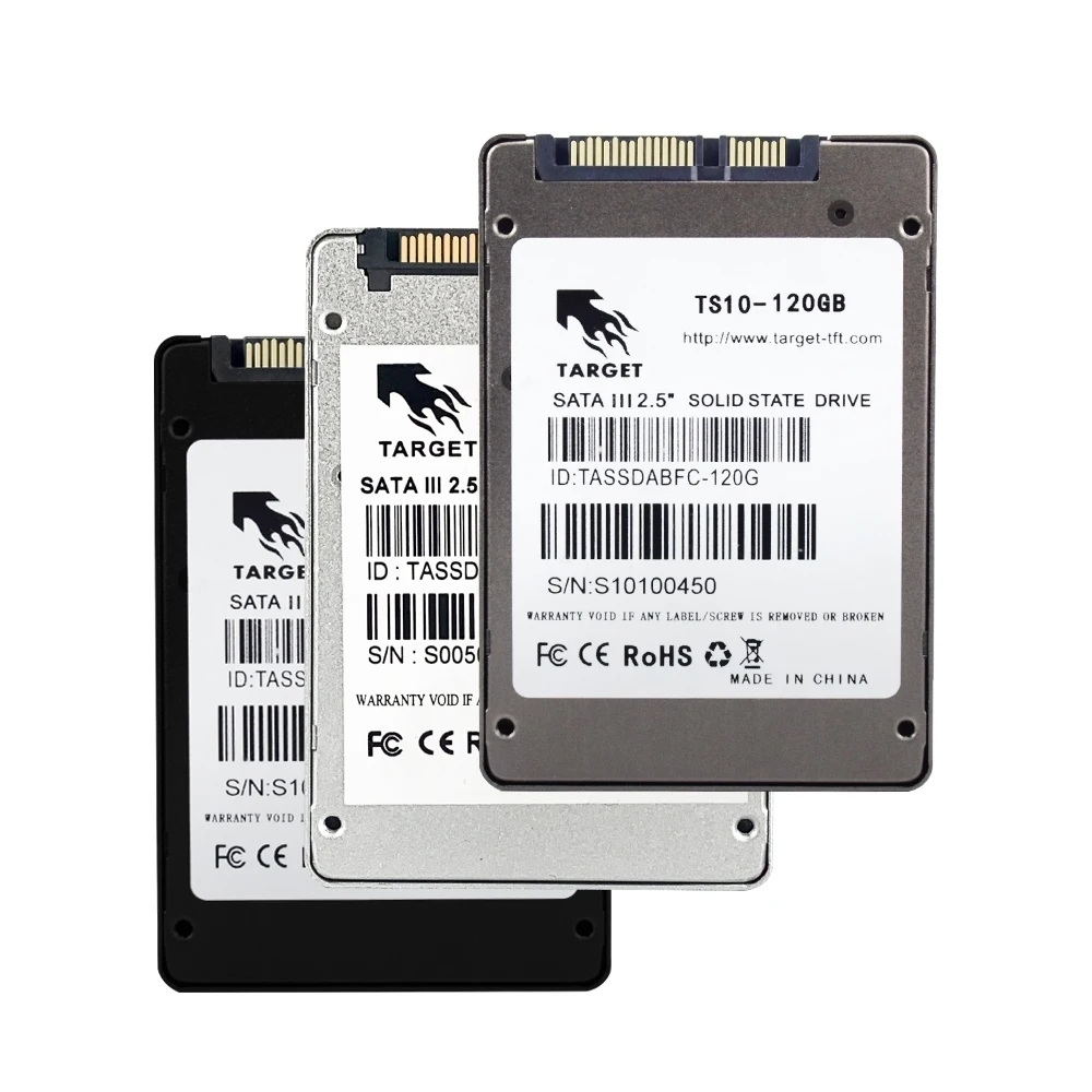 Target SSD Factory Price: 120GB, 240GB, 512GB, 480GB, 1TB SATA3