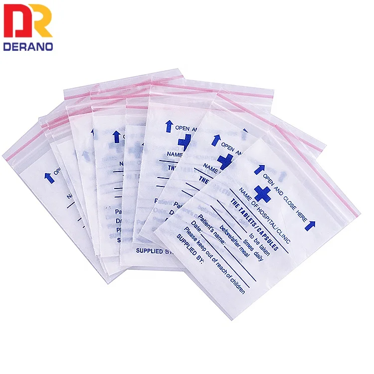 China Medicine Bag Drug Packing Airtight Dispensing Envelopes Plastic  Ziplock Pill Bag Manufacturers, Suppliers - Factory Direct Wholesale -  ROLLMED