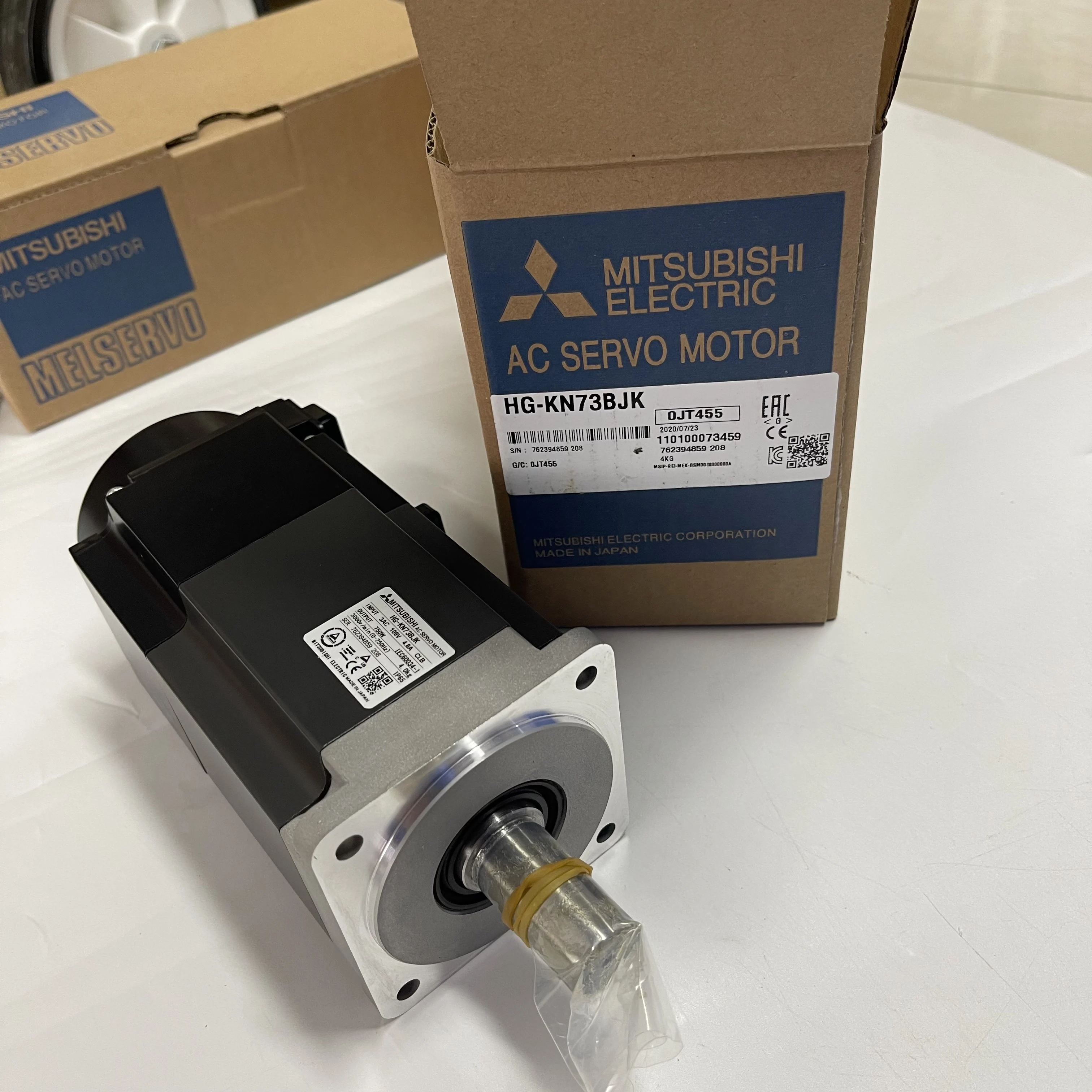 Mitsubishi AC Servo Motor HG-KN73BJK Mitsubishi AC Servo Motor HG-KN73BJK