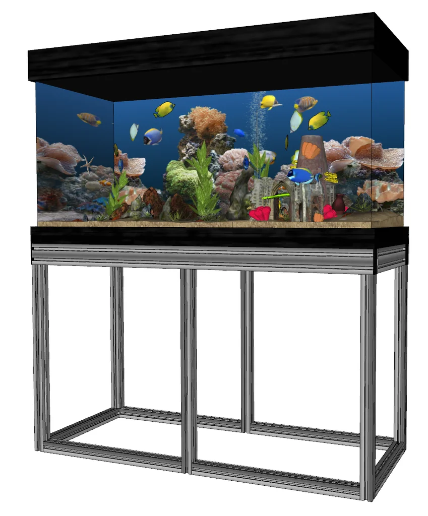 Fish Tank Stand Modern aquarium rack