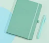 Penna in PU blu lago A5