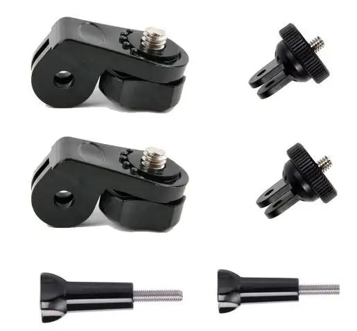 Action Camera Mount Universal Conversion Adapter Set Tripod Screw Mount ...