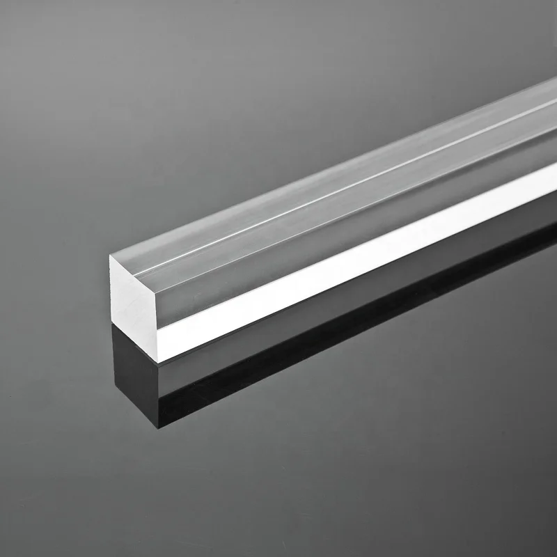 Clear Colored Round square Triangle Plastic PMMA Acrylic bar
