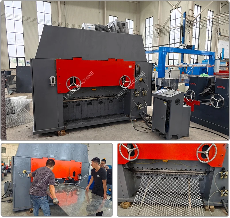 Industrial Grade High-Speed Expanded Metal Machine, Efficient Steel ...