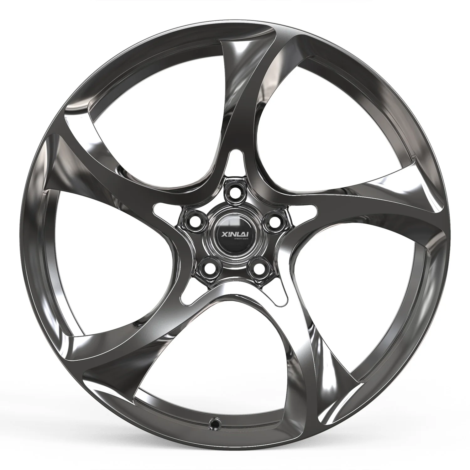 XL 1-Piece Monoblock Chrome Wheel Rim Deep Dish Concave Custom Forged Wheel 5x114.3 5x120 5x112 Car Alloy Wheels - Image 5