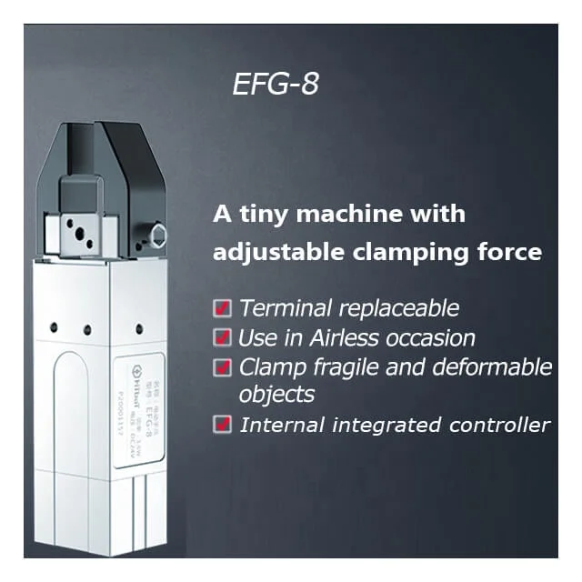 EFG-8 ручной Электрический захватчик для совместных Роботизированная рука от китайского