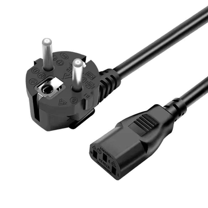 電源ケーブルIEC320C13コールドアプライアンス3ピン電源ケーブル
