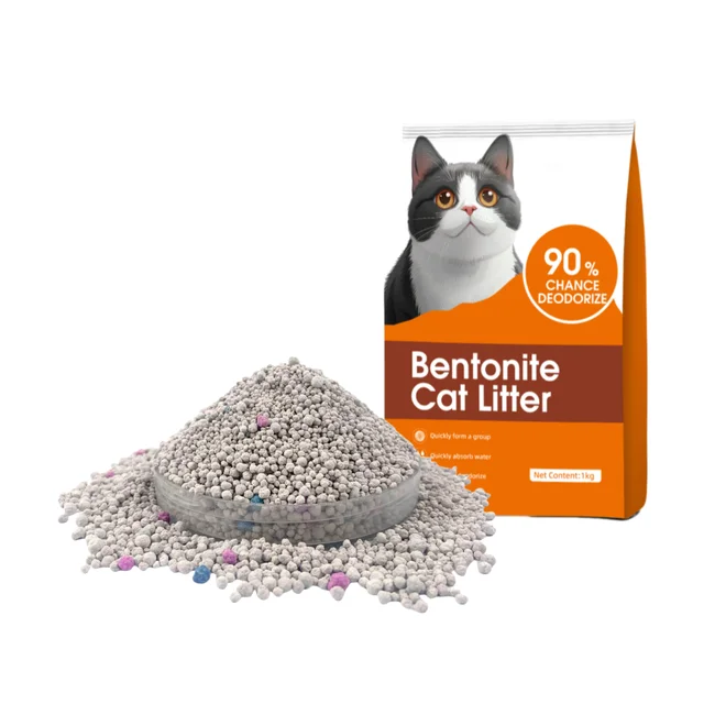 Wholesale Cat Litter Sand OEM Clumping Dust Free Eco Friendly Bentonite Cat Litter